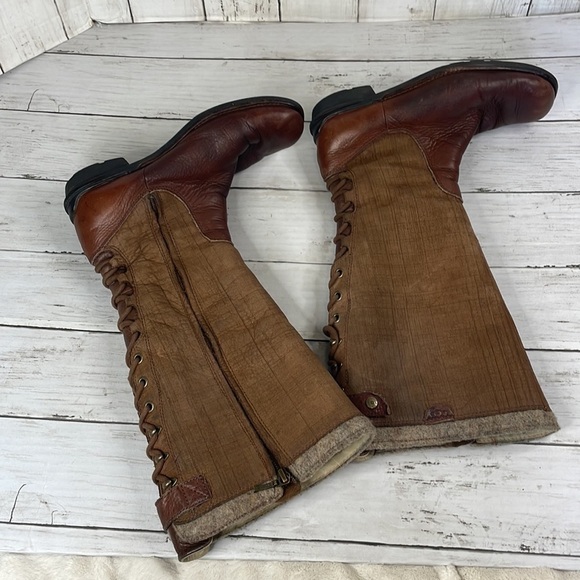 Ugg Smithfield Leather Knee Boots - Picture 7 of 15